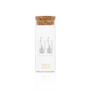 One & Eight Athena Latte Earrings