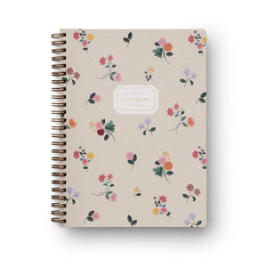 Rifle Paper Co - Ditsy Dahlia Spiral Notebook