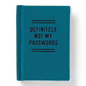 BS Not My Passwords Tiny Diary