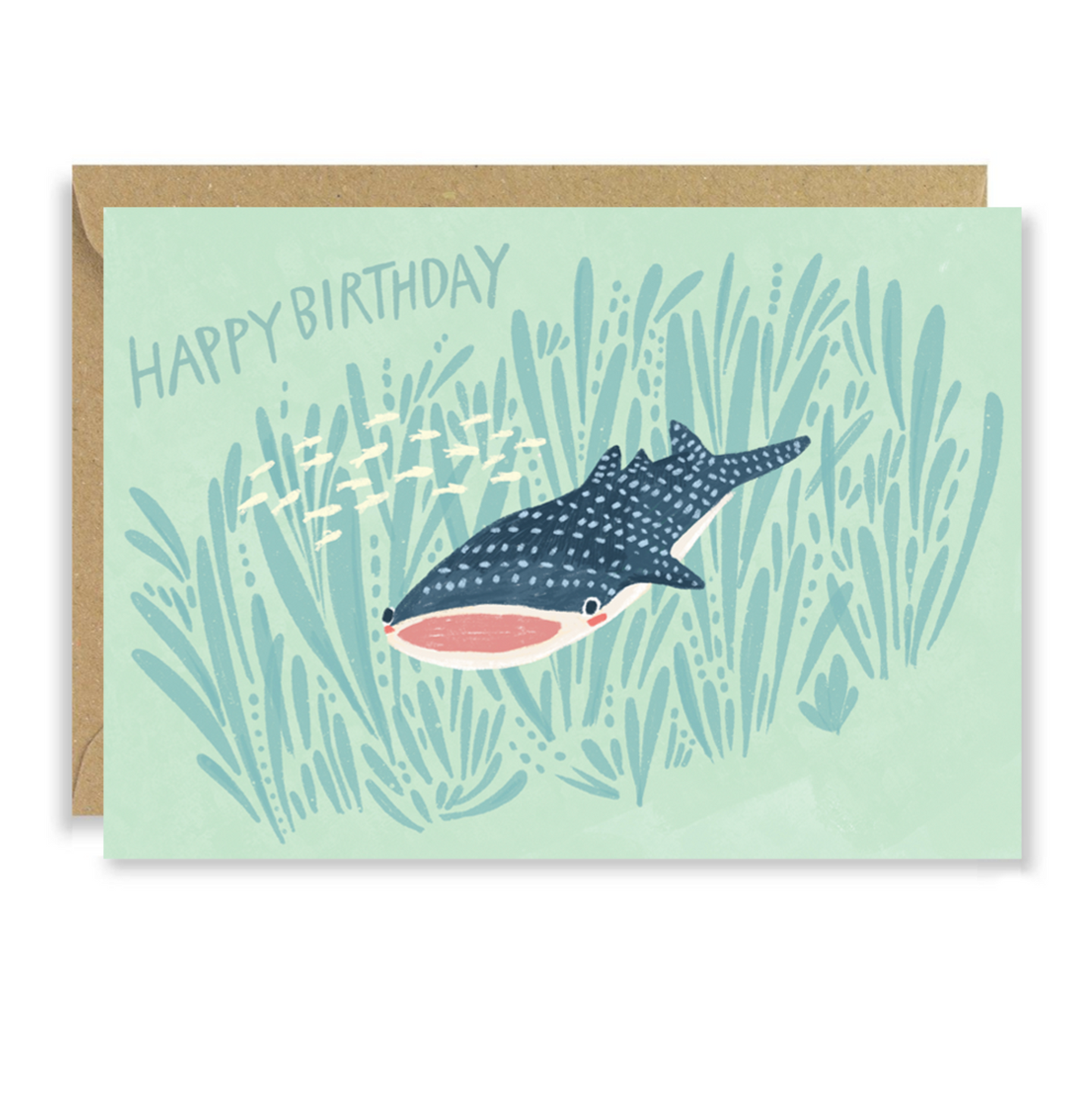 Joy Nevada Whale Shark Birthday Card