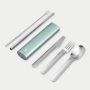 Chillys Cutlery Set - Lichen Green