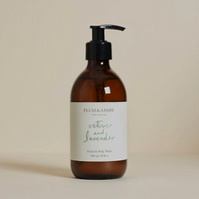 Load image into Gallery viewer, Plum &amp; Ashby Vetiver &amp; Lavender Hand &amp; Body Wash
