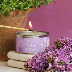 Pintail Wild Thyme Paint Pot Candle