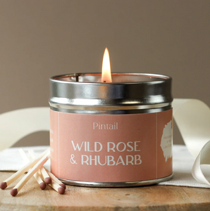 Pintail Wild Rose & Rhubarb Candle