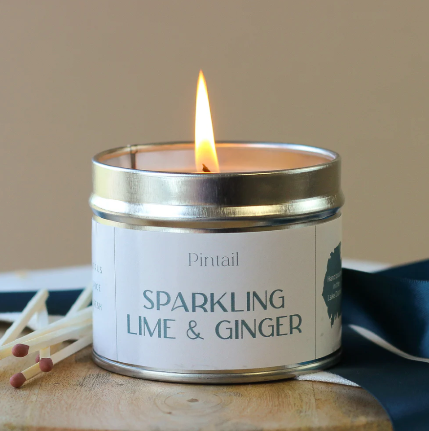 Pintail Sparkling Lime & Ginger Candle – Ninianshetland