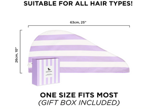 Dock & Bay Hair Wrap - Lombok Lilac