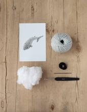 Load image into Gallery viewer, TOFT Hope the Whale MINI Crochet Kit
