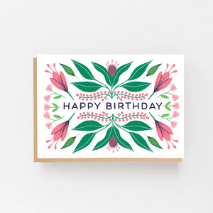 Lomond Paper Co Birthday Autumn Card