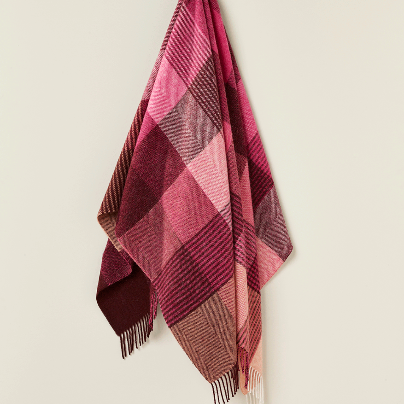 Bronte - Lindley Raspberry Throw