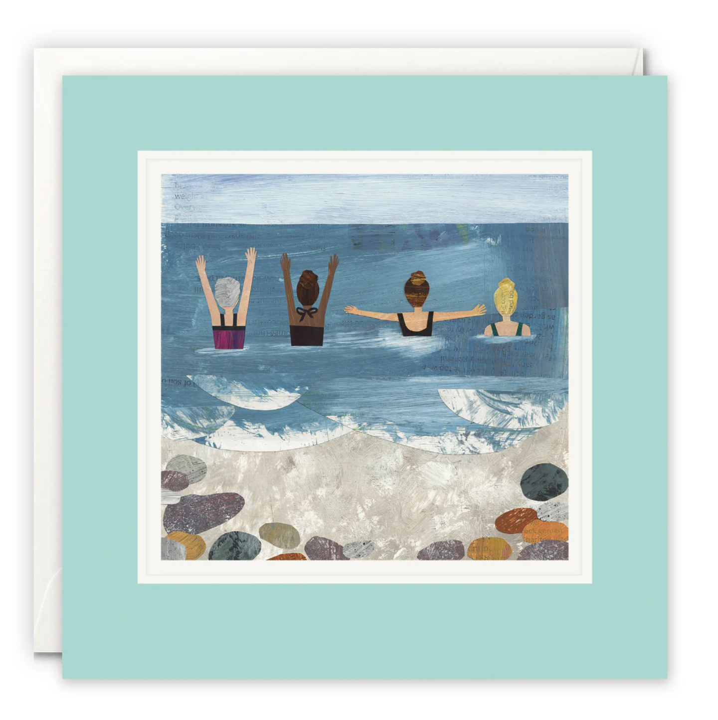 James Ellis Wild Sea Swimmers Card