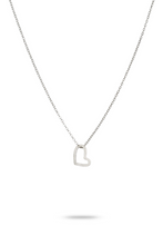 Load image into Gallery viewer, One &amp; Eight Silver Cupid Necklace
