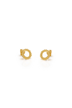 Load image into Gallery viewer, One &amp; Eight Gold Maxi Meadow Studs
