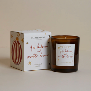 Plum & Ashby Fir Balsam & Winter Berries Candle