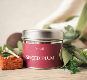 Pintail Spiced Plum Tin Candle