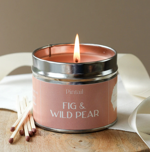 Pintail Fig & Wild Pear Tin Candle