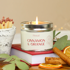 Pintail Cinnamon & Orange Candle Tin