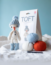 Load image into Gallery viewer, TOFT Snowman Crochet Kit
