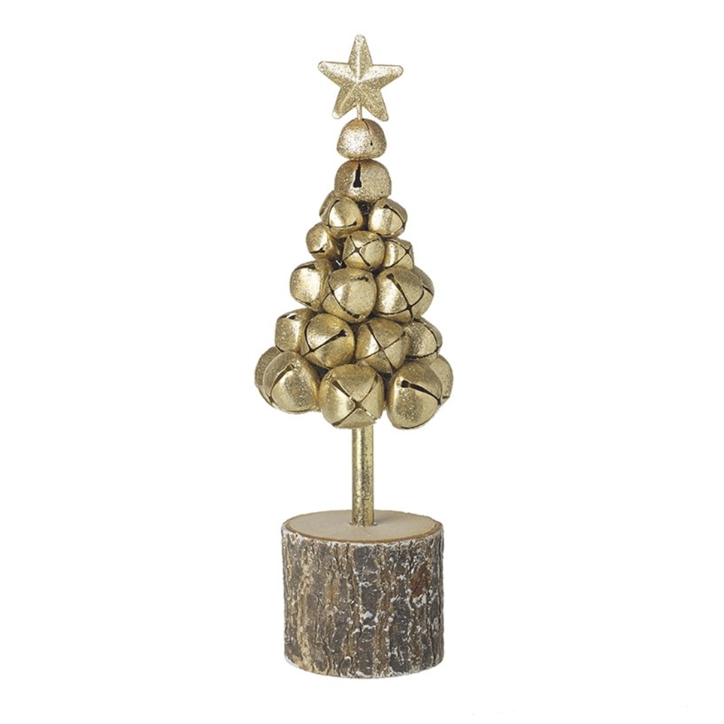 Gold Metal Bells Tree