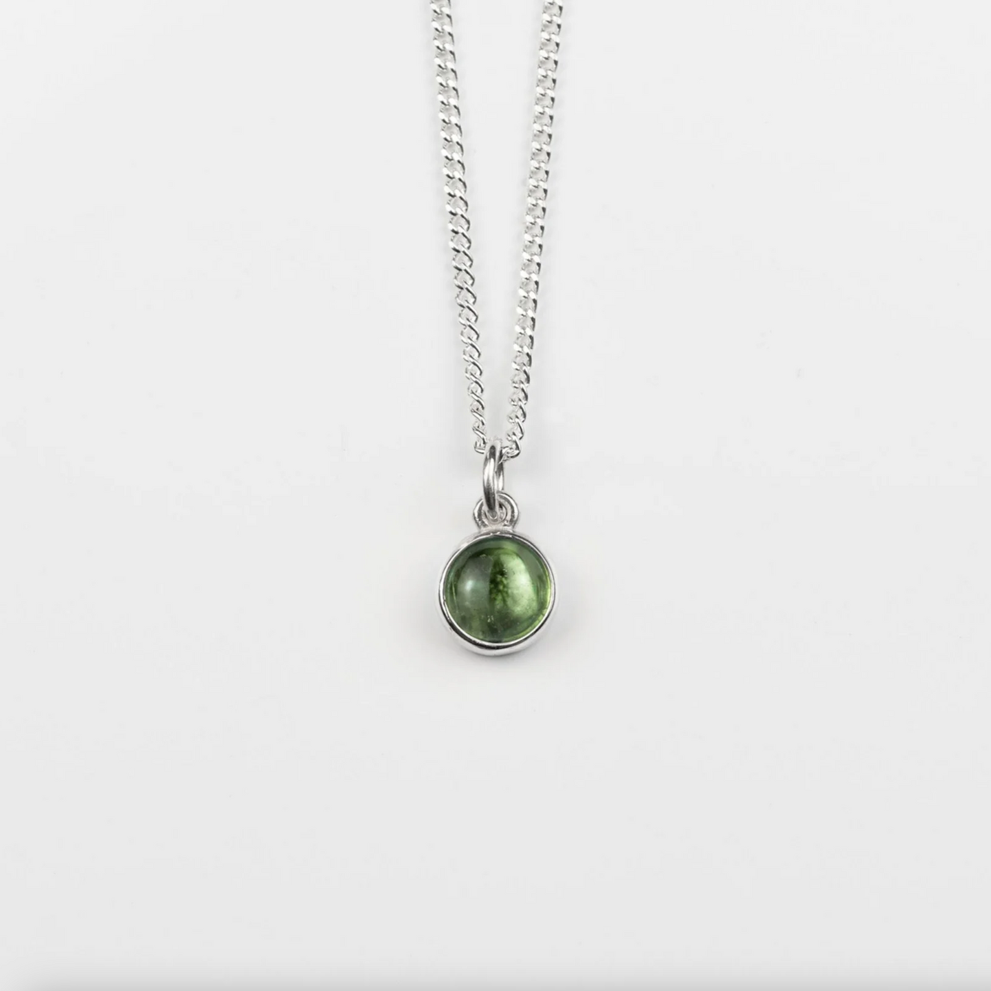 Alison Moore Green Tourmaline Gemstone Pendant