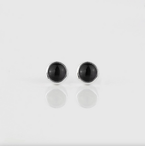 Alison Moore Black Onyx Gemstone Studs