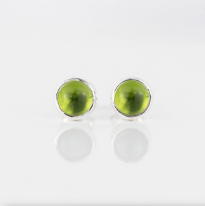 Alison Moore Peridot Gemstone Studs