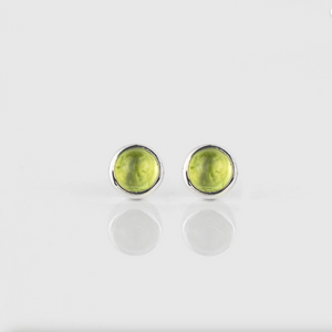 Alison Moore Peridot Gemstone Studs