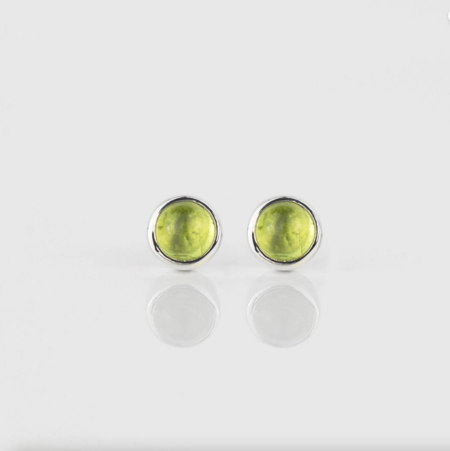 Alison Moore Peridot Gemstone Studs