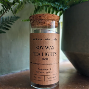 Banksia Botanicals Apple Soy Wax Tealights