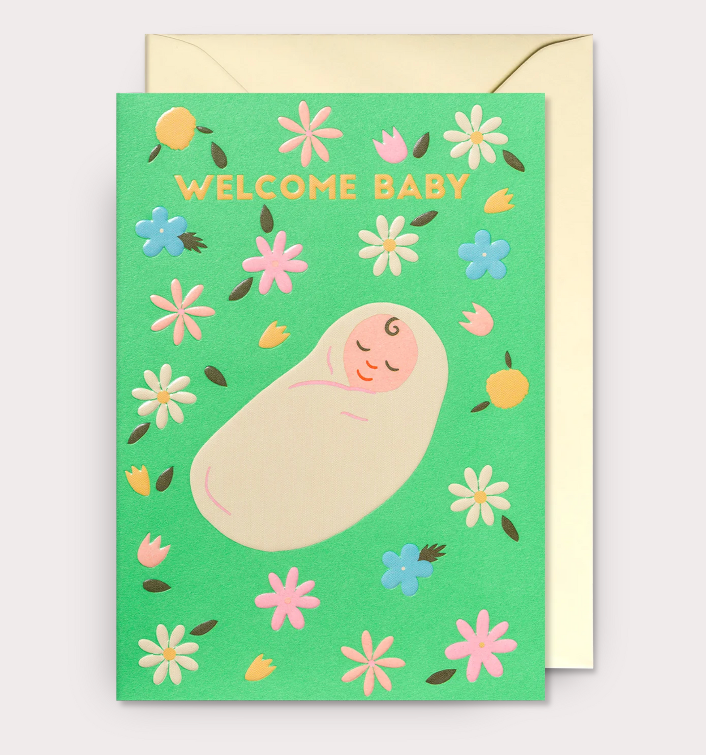 Lagom Welcome Baby Card