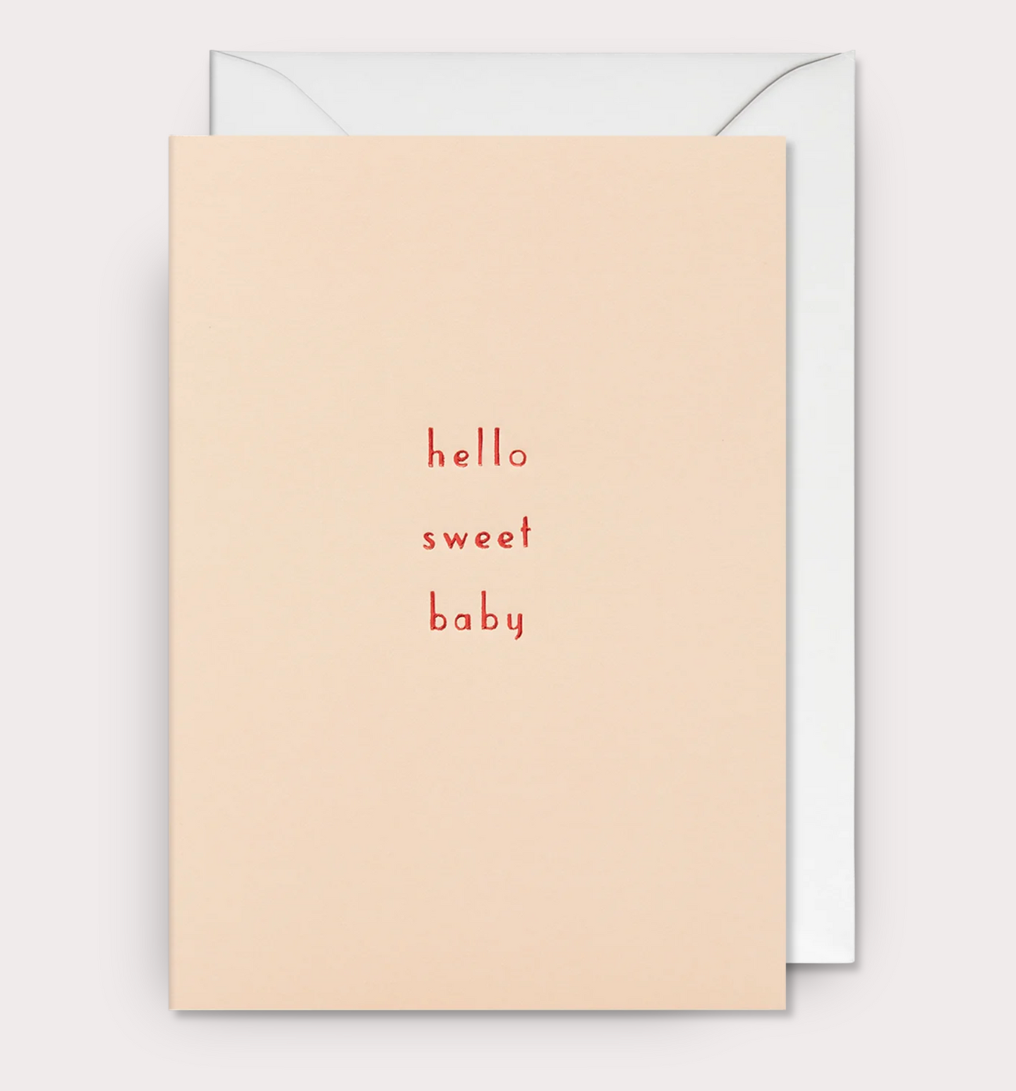 Lagom Hello Sweet Baby Card