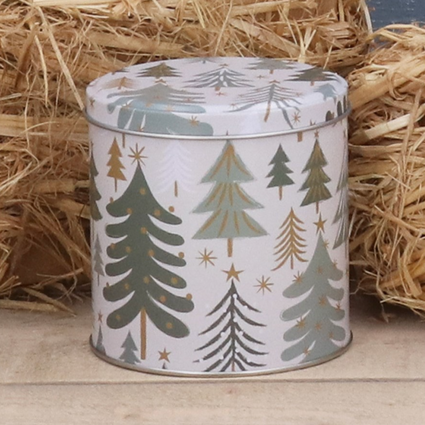 Gisela Graham Xmas Trees Chocolate Tin