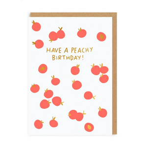 Ohh Deer Peachy Birthday Card