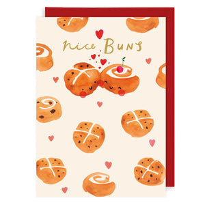 The Art File Nice Buns Card