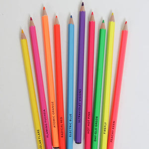 Bright Ideas - Neon Pencils